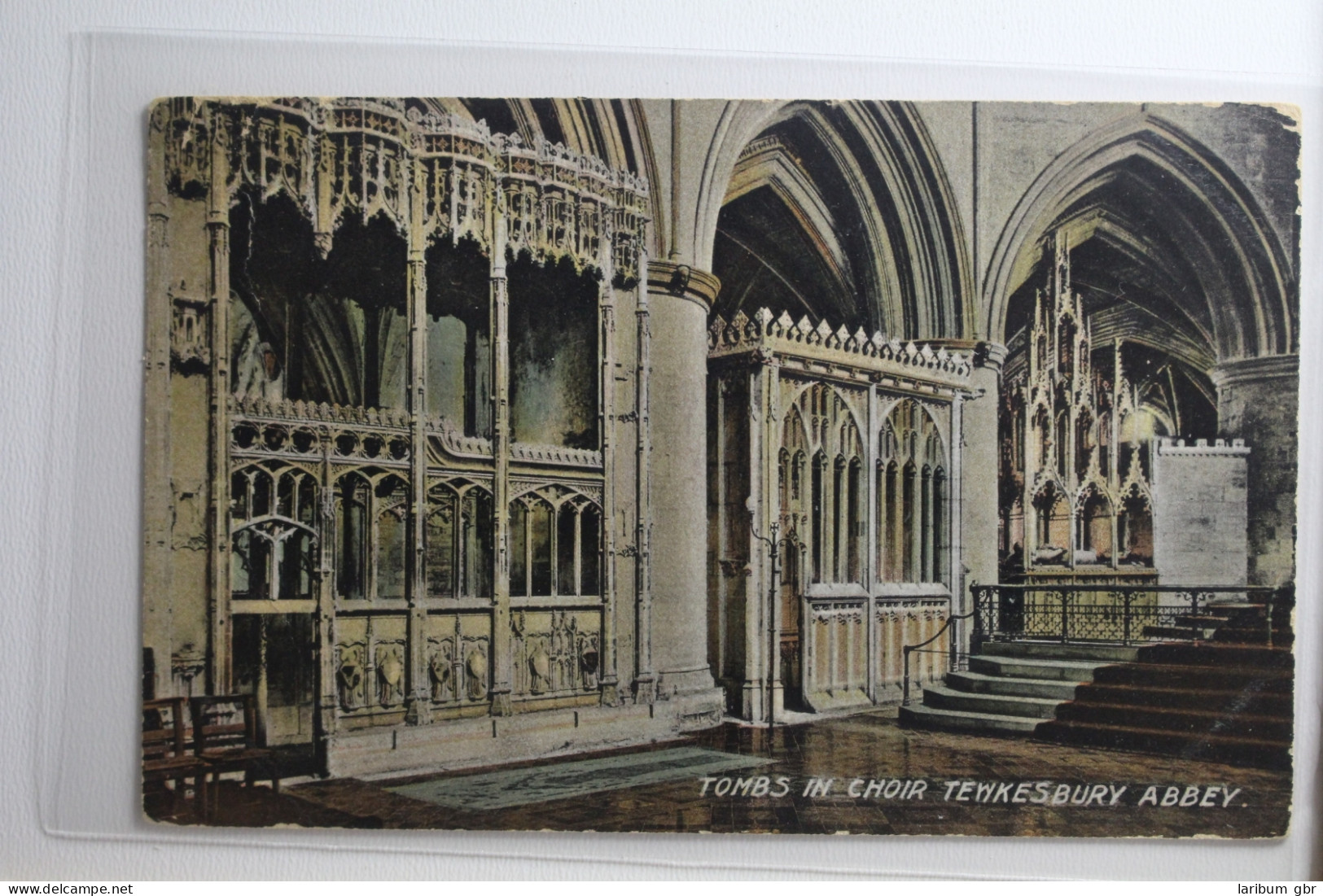 AK Gloucestershire Tombs In Choir Tewkesbury Abbey Gebraucht #PH592 - Sonstige & Ohne Zuordnung