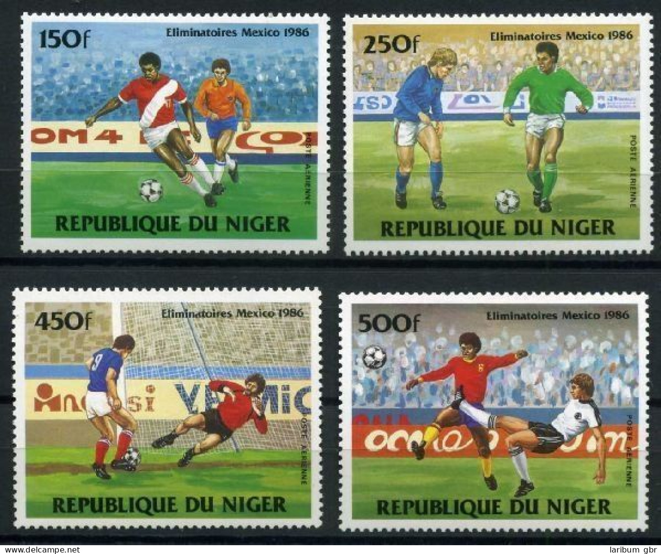 Niger 908-911 Postfrisch Fußball #GB663 - Niger (1960-...)