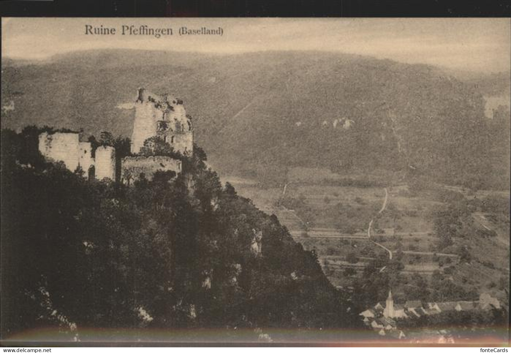 11298908 Pfeffingen Arlesheim Ruine Pfeffingen Arlesheim - Autres & Non Classés