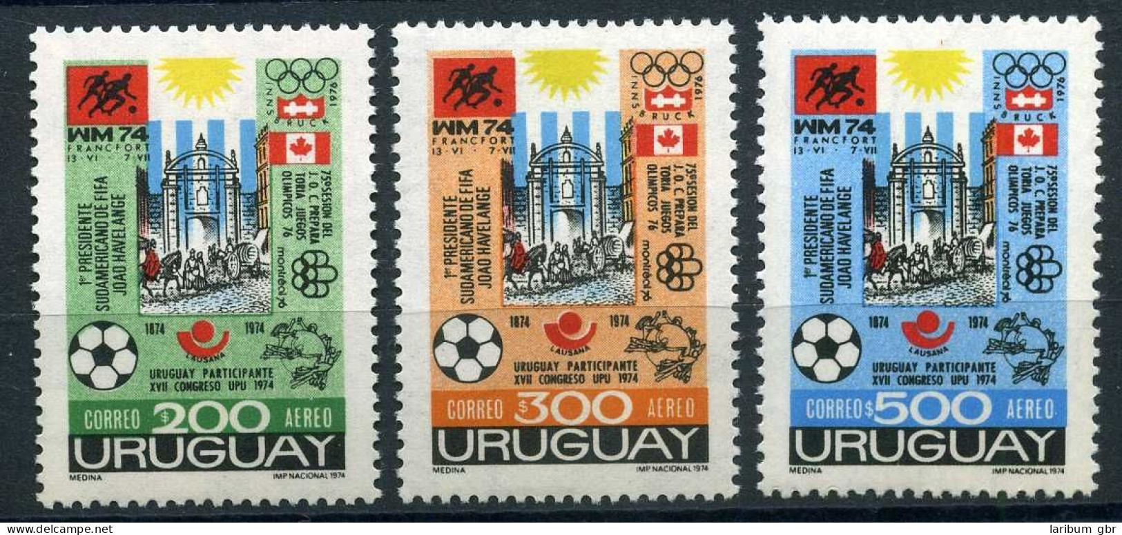 Uruguay 1313-1315 Postfrisch #GB641 - Uruguay