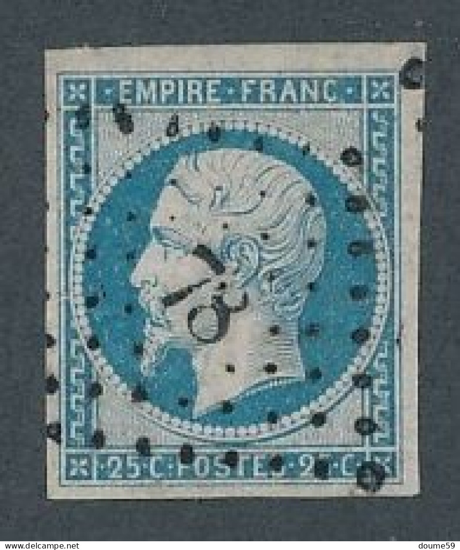 BM-55: FRANCE:  N° 15 Obl  Pc 78 - 1853-1860 Napoléon III