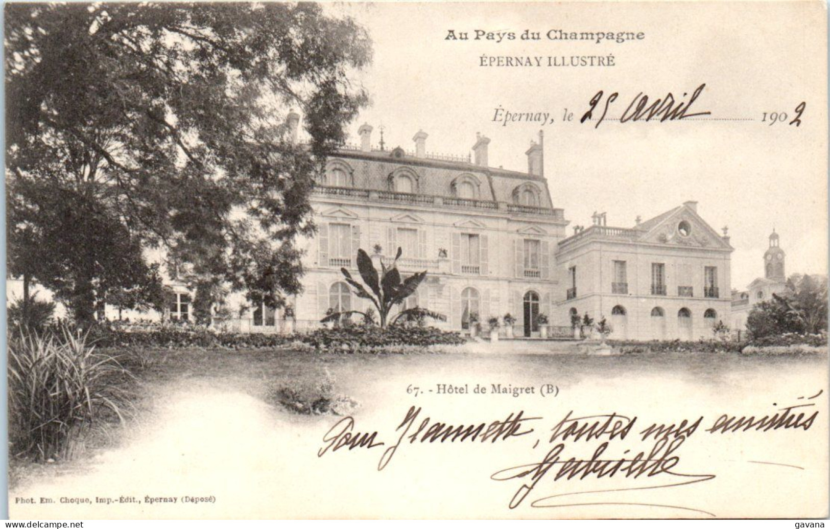 51 EPERNAY - Hotel De Maigret - Epernay