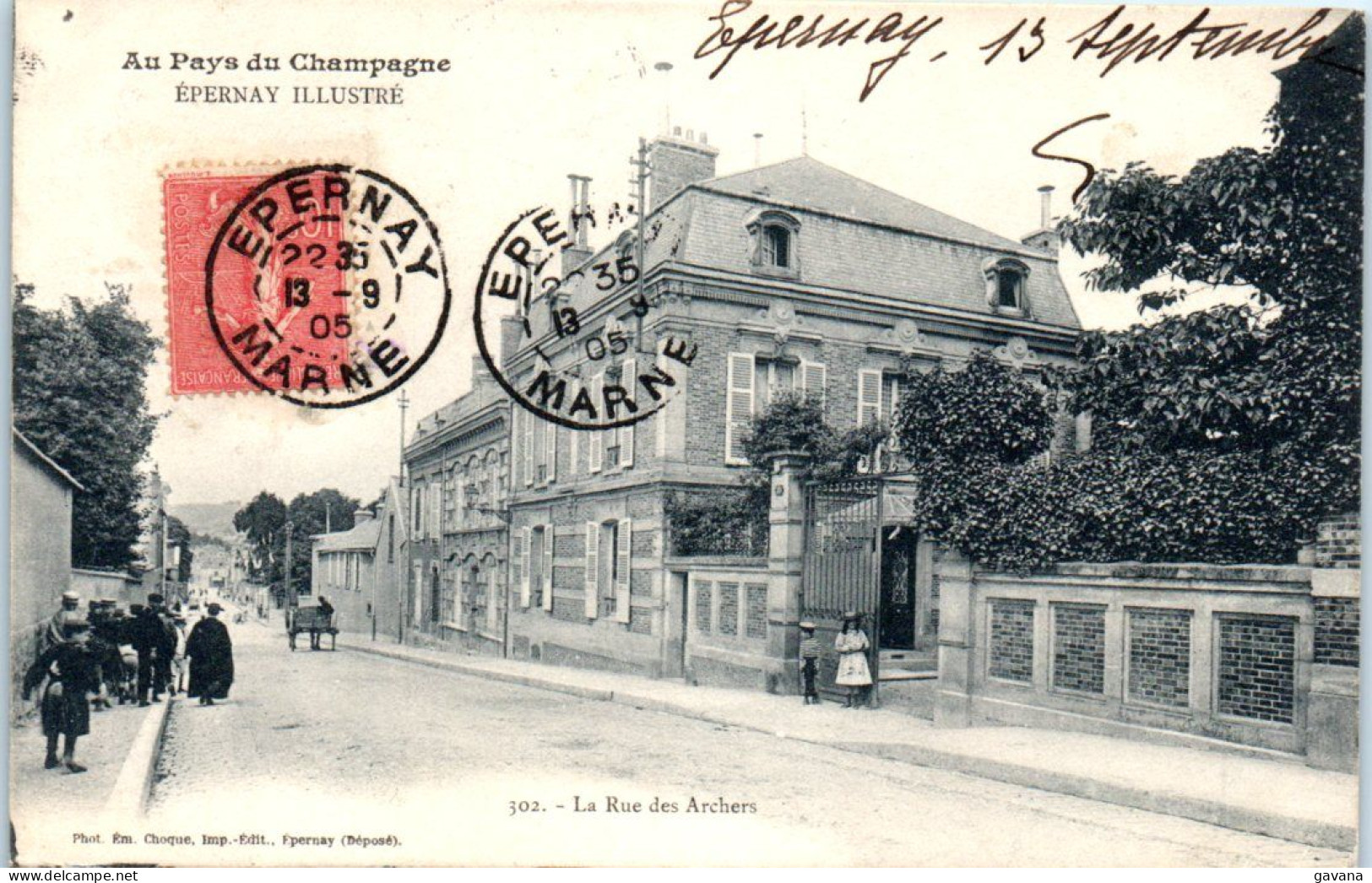 51 EPERNAY - La Rue Des Archers - Epernay