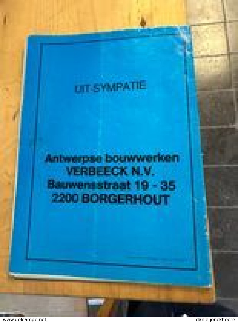 Club Brugge Programma Nottingham Forest UEFA Cup 1984 - Other & Unclassified
