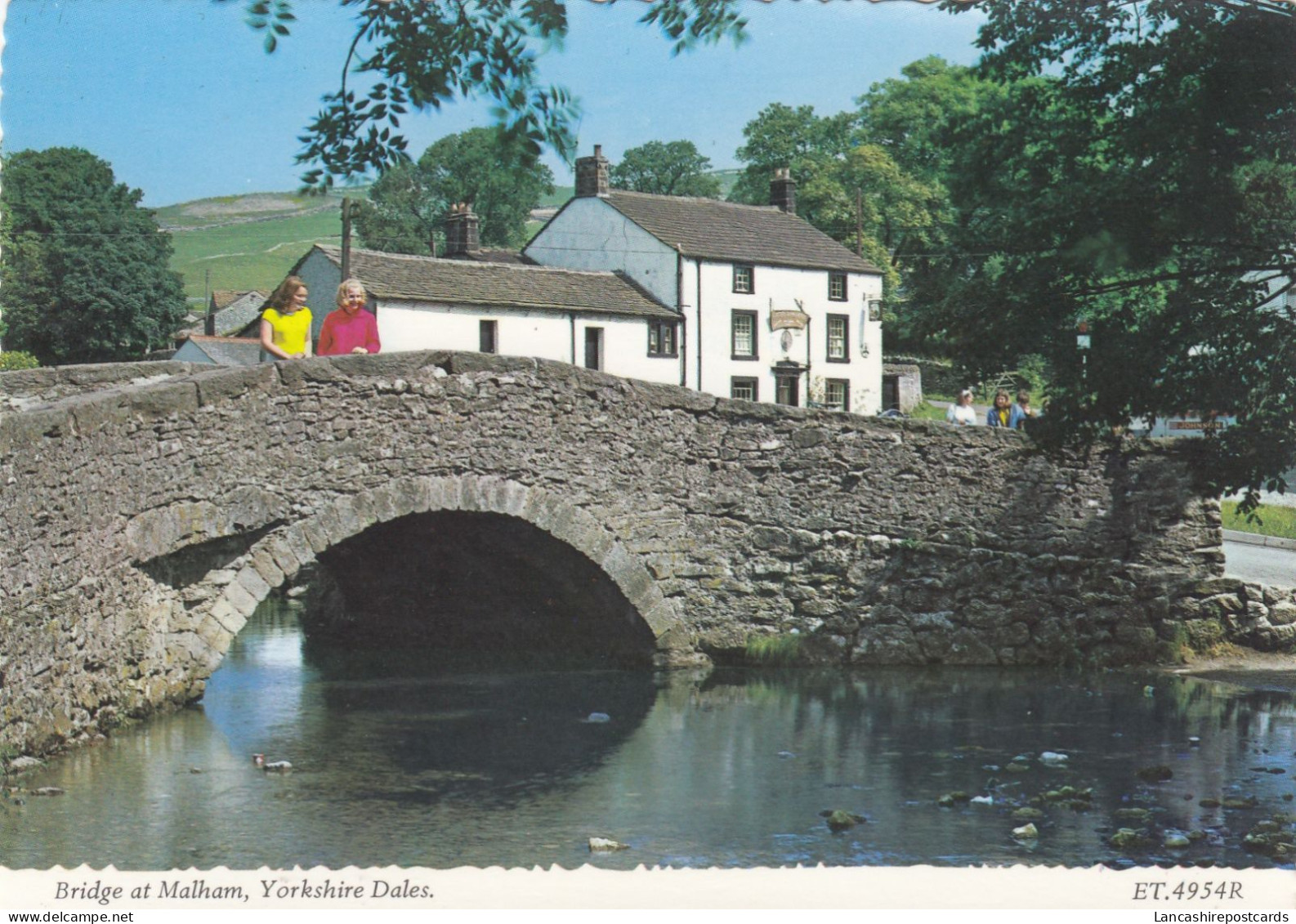 Postcard Bridge At Malham  North Yorkshire Dales My Ref B26484 - Autres & Non Classés