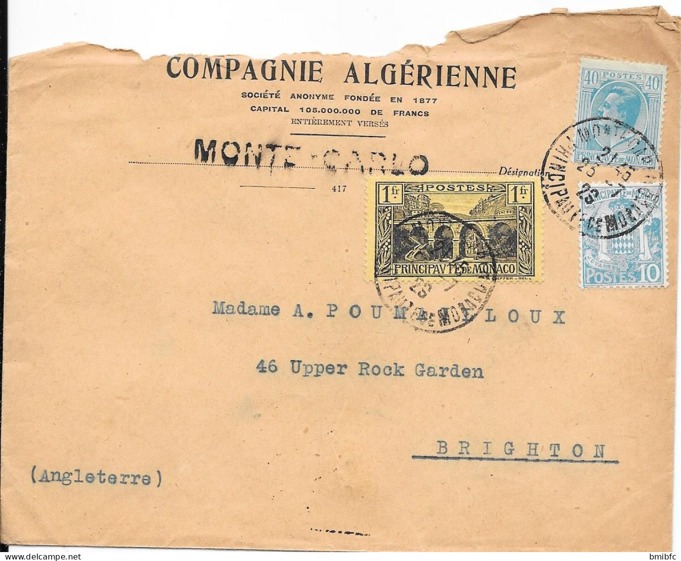 1928 Sur Lettre - Lettres & Documents