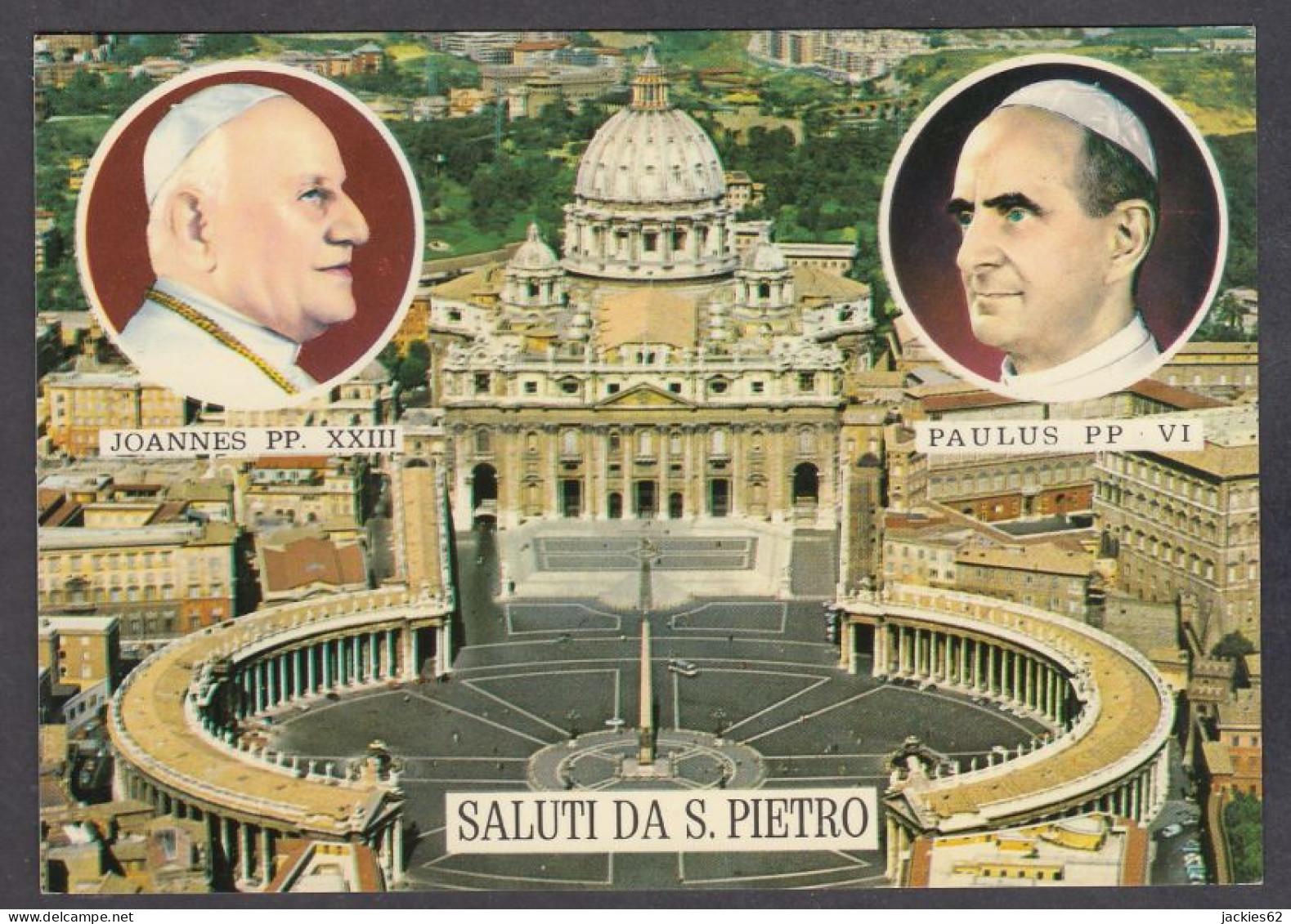 126644/ ROMA, Piazza San Pietro, Saluti Da - San Pietro