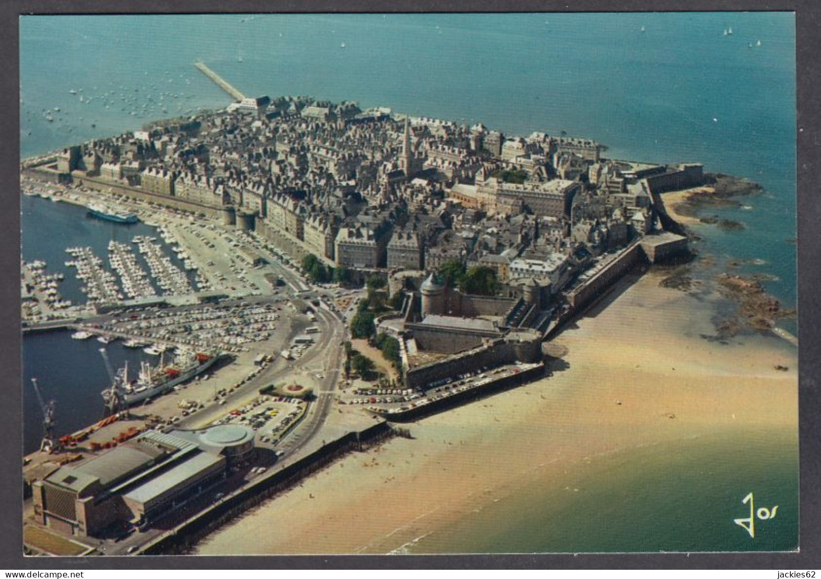 123447/ SAINT-MALO, Vue Générale, Le Bassin Et Le Château - Saint Malo