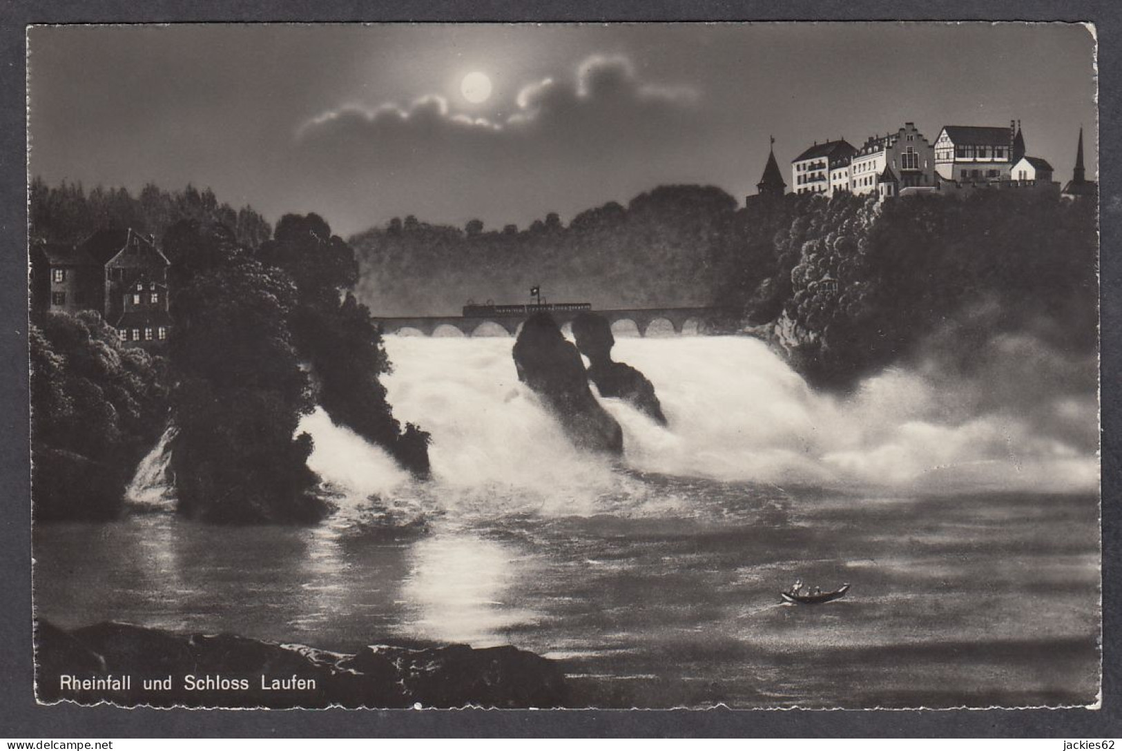 109917/ Chutes Du Rhin, Rheinfall Und Schloss Laufen - Autres & Non Classés