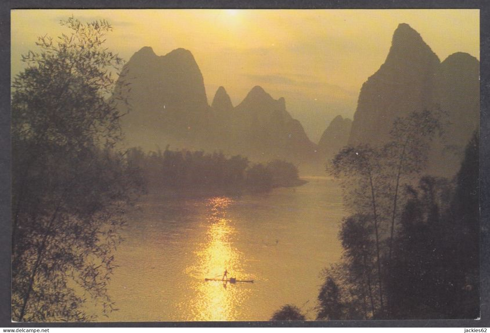 130785/ The Rising Sun On Lijiang River - China