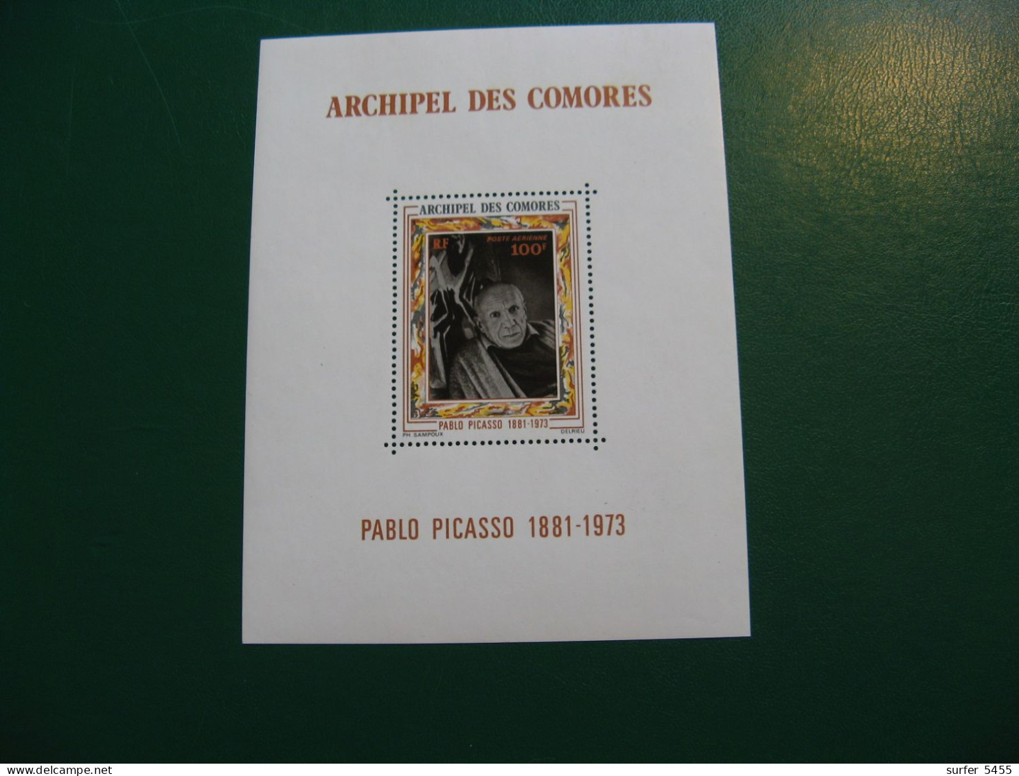 COMORES YVERT BLOC FEUILLET N° 1 NEUF** LUXE - MNH - COTE 30,00 EUROS - Ongebruikt