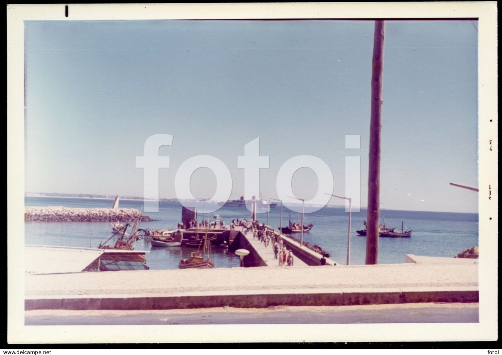 2 PHOTOS SET 1973 LAGOS ALGARVE PORTUGAL FOTO ORIGINAL PHOTO AT175 - Places