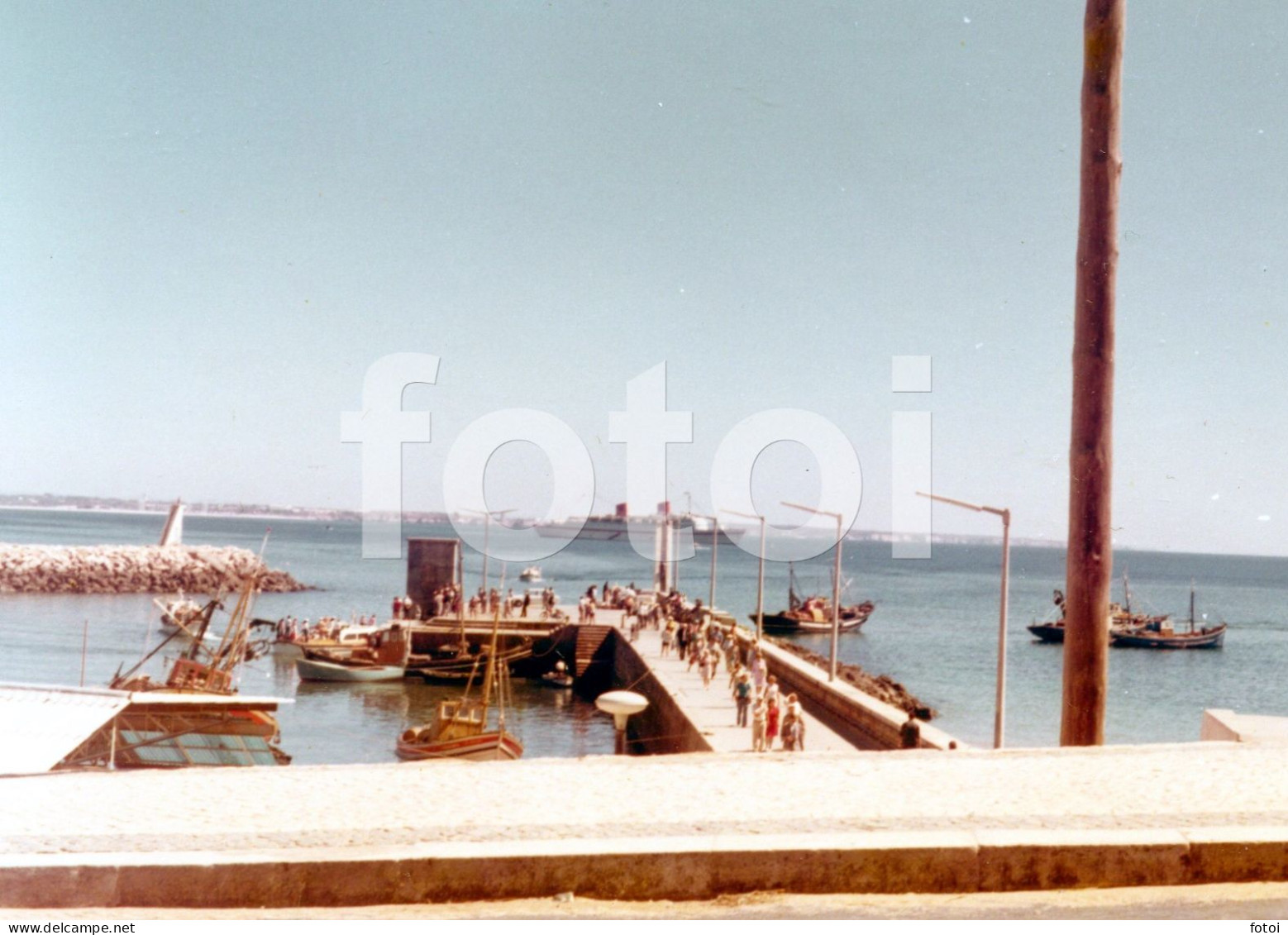 2 PHOTOS SET 1973 LAGOS ALGARVE PORTUGAL FOTO ORIGINAL PHOTO AT175 - Places