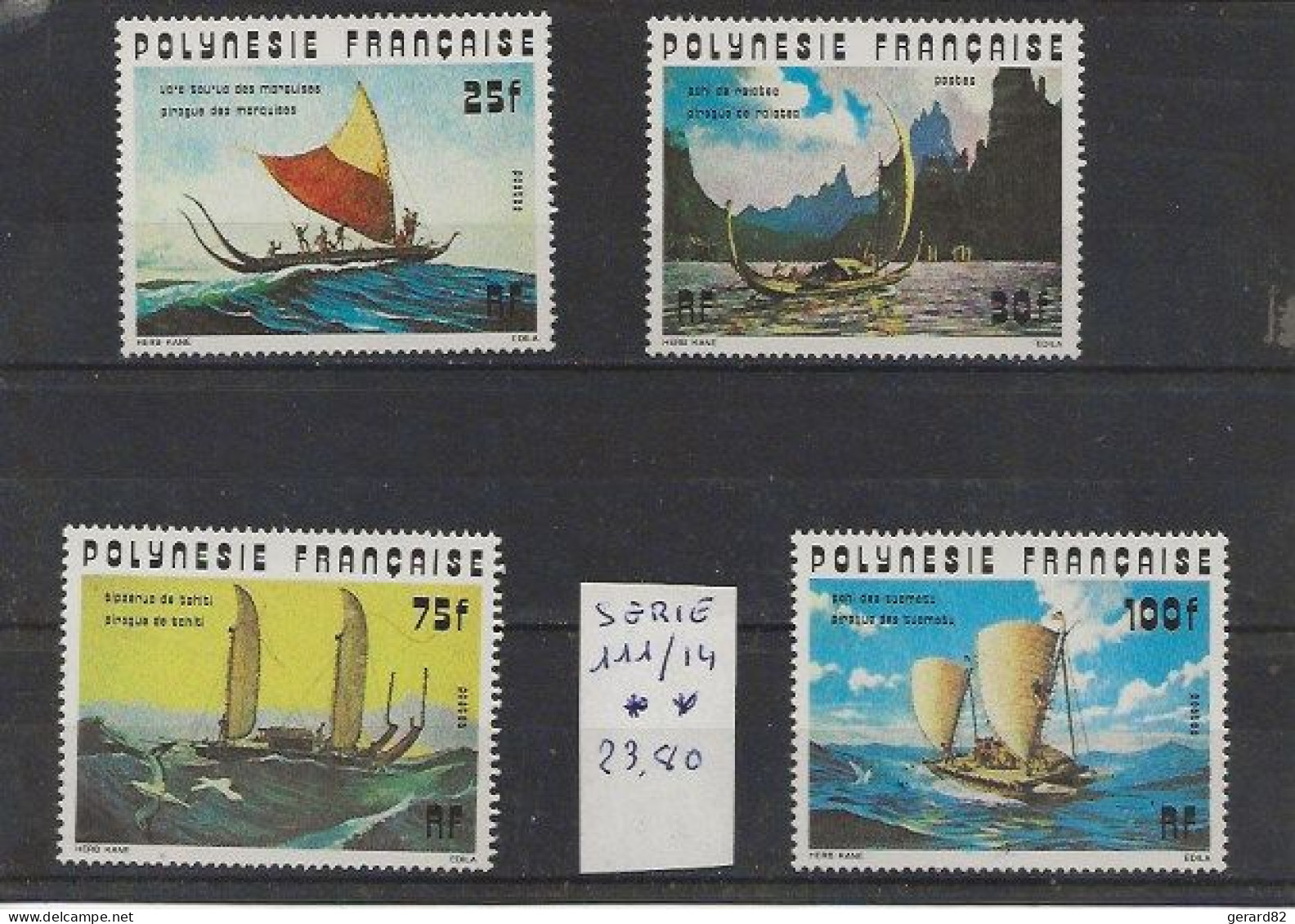 POLYNESIE   SERIE 111/114  N** - Lots & Serien