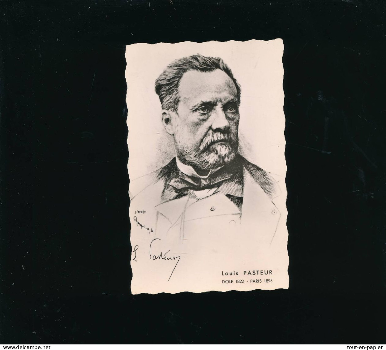 CPSM - Louis Pasteur Dole 1822 - Paris 1894 - Personajes Históricos