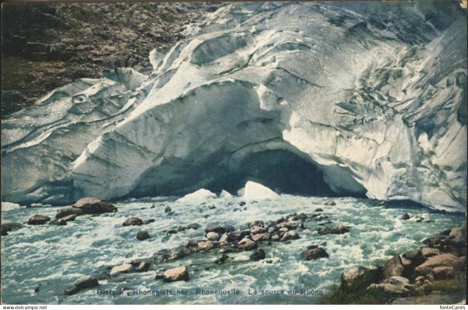 11298648 Rhonegletscher Glacier Du Rhone Rhonequelle Rhone - Other & Unclassified