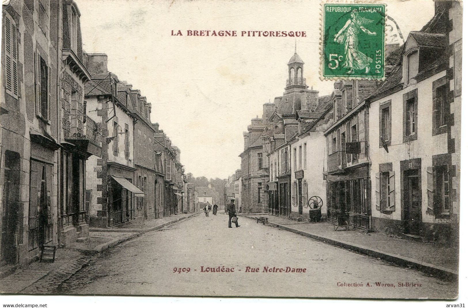 LOUDEAC - RUE NOTRE DAME - - Loudéac