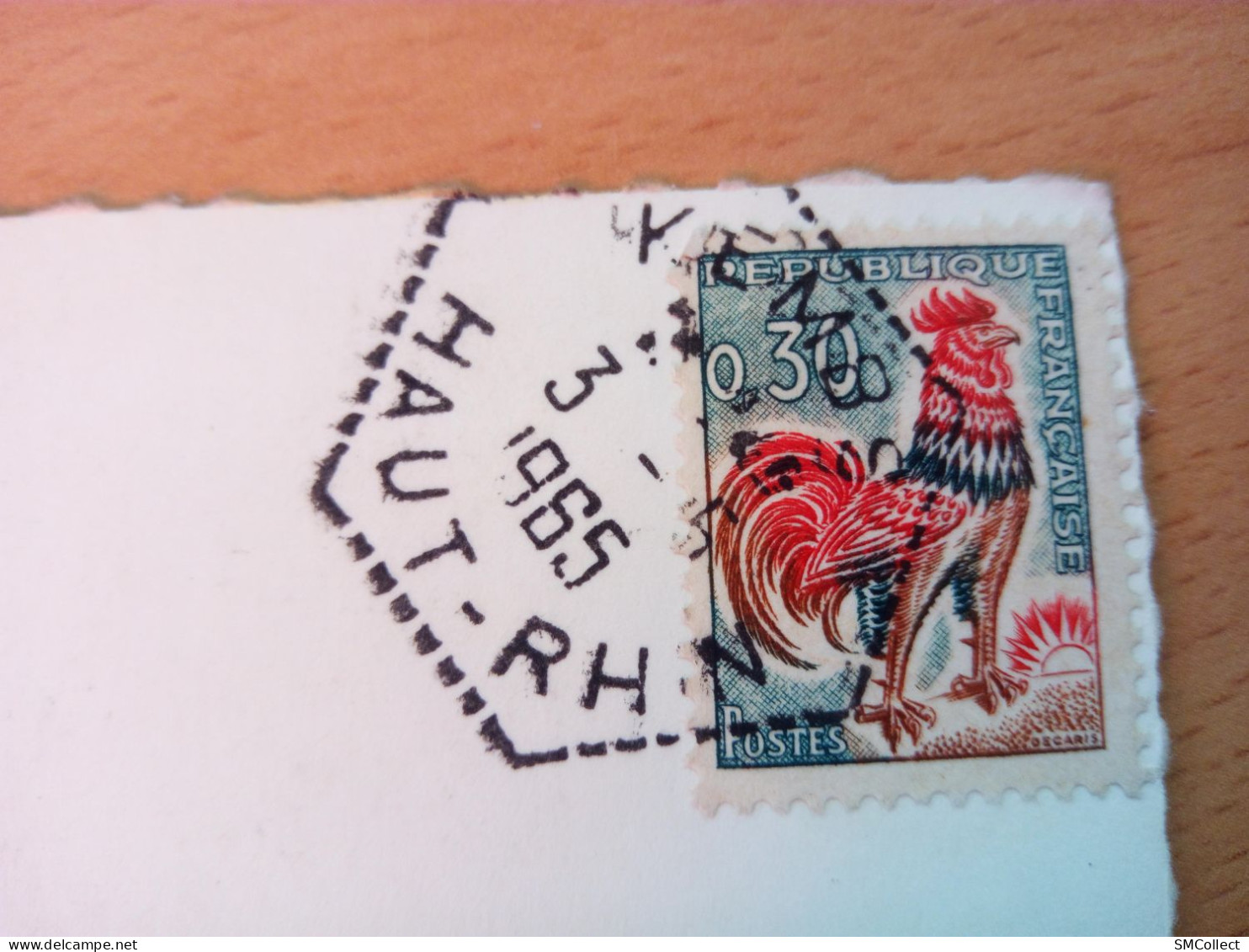 Kembs. TAD 1965 Type F8 De La Poste Rurale (A17p49) - Handstempel