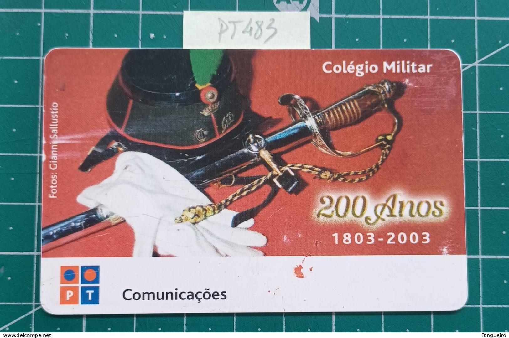 PORTUGAL USED PHONECARD PT483 COLEGIO MILITAR - Portogallo