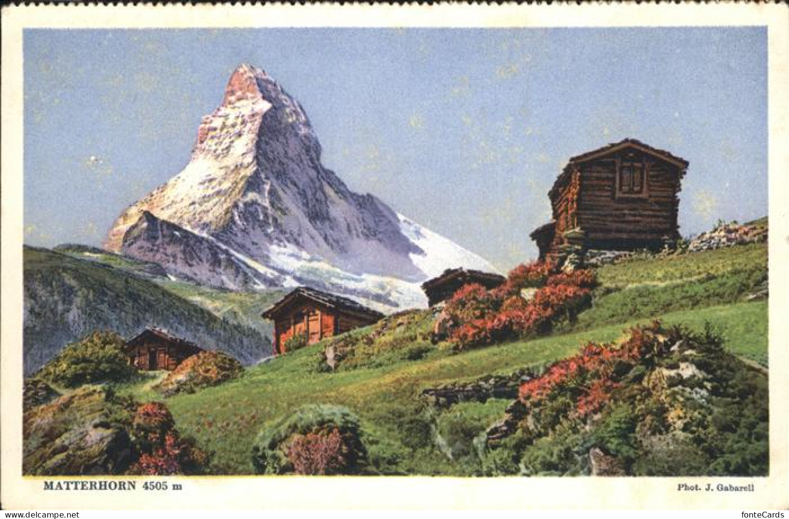 11298559 Matterhorn VS  Matterhorn - Autres & Non Classés