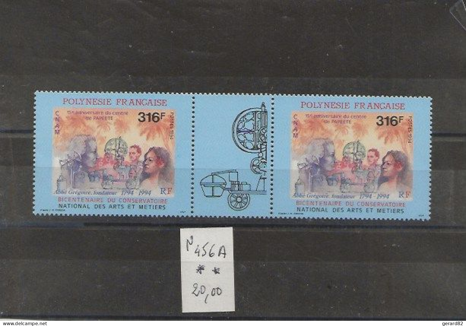 POLYNESIE    TIMBRE  N°  456A  N** - Unused Stamps