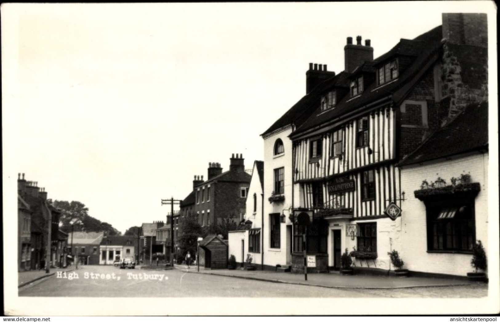 CPA Tetbury Gloucestershire England, Hauptstraße - Andere & Zonder Classificatie