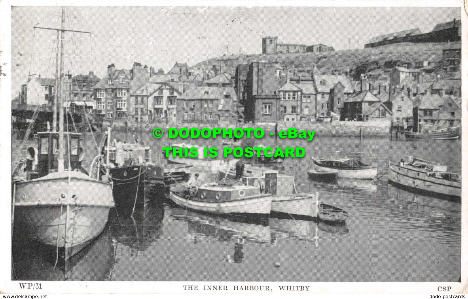 R555095 WP 31. Inner Harbour. Whitby. CSP. Chadwick Studio Productions. 1957 - Monde