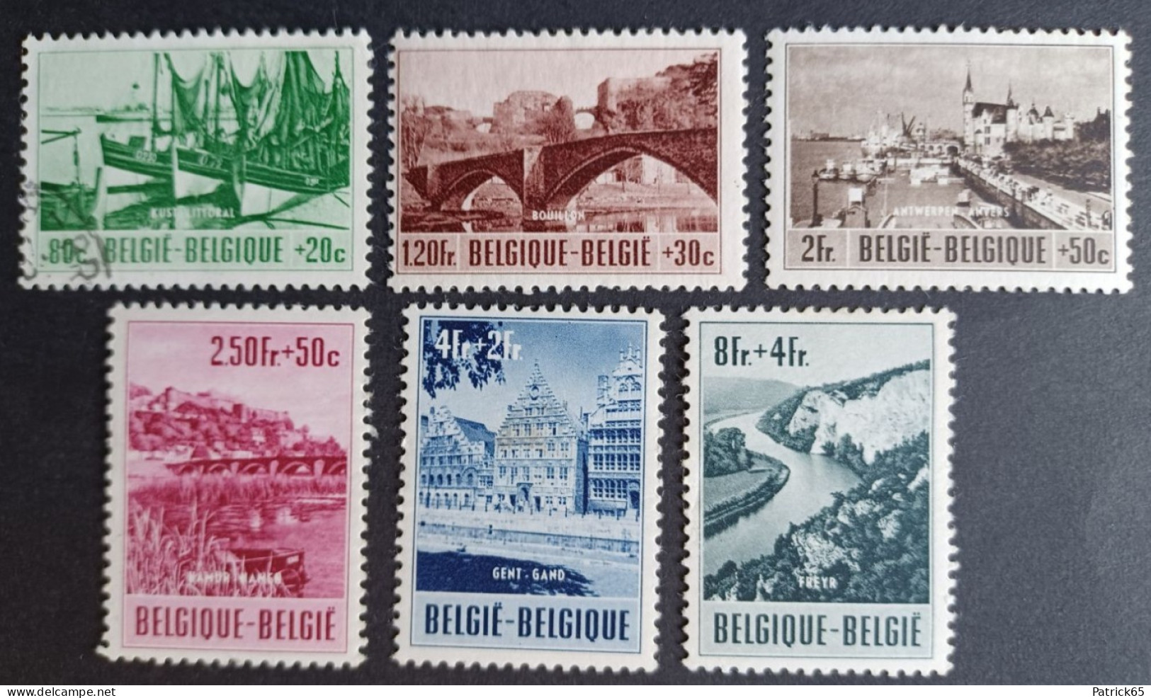 Belgie 1953 Obp-918/923 MH-Scharnier-X - Unused Stamps