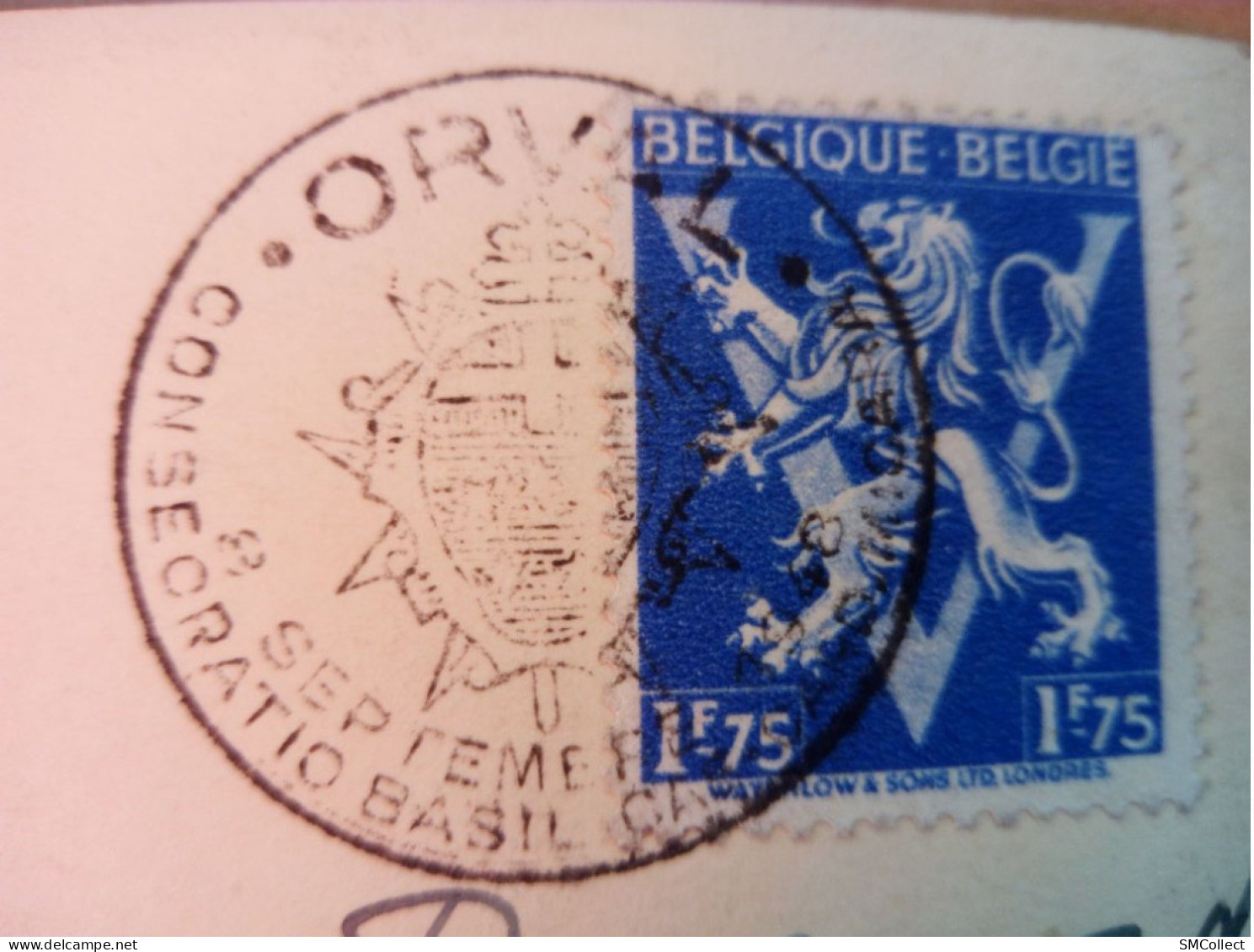 Belgique, Orval, Cachet Du 8 Septembre 1948 (A17p50) - Sonstige & Ohne Zuordnung