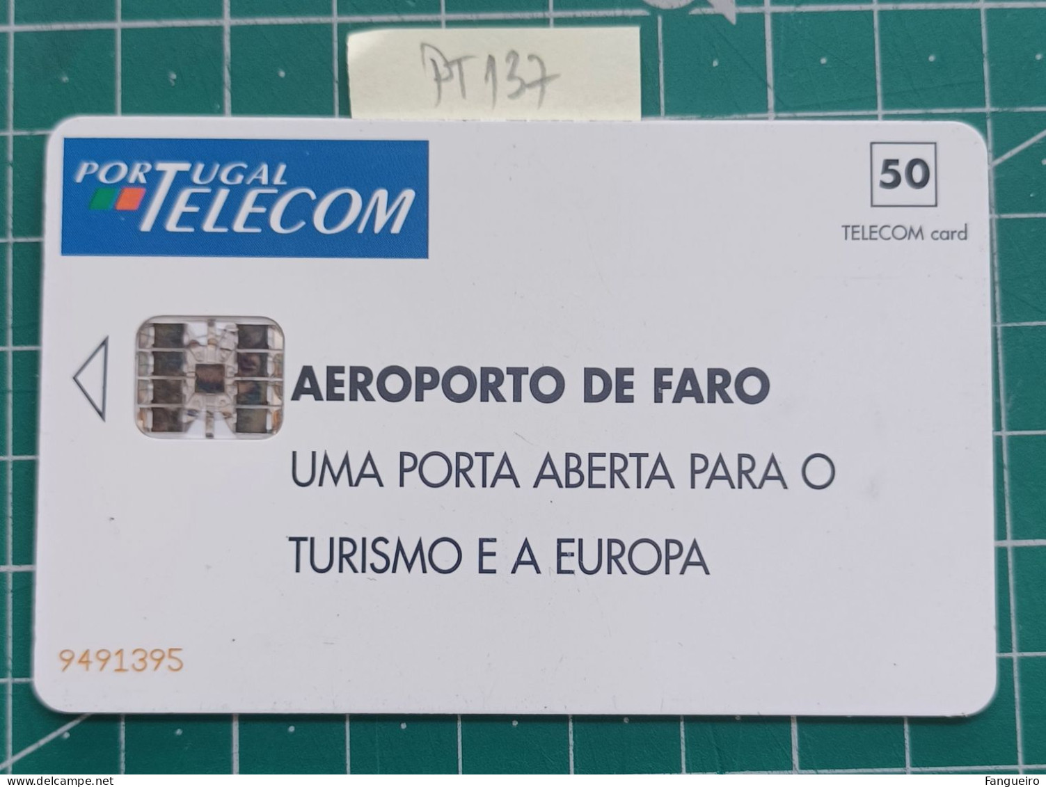 PORTUGAL USED PHONECARD PT137 FARO AIRPORT - Portugal