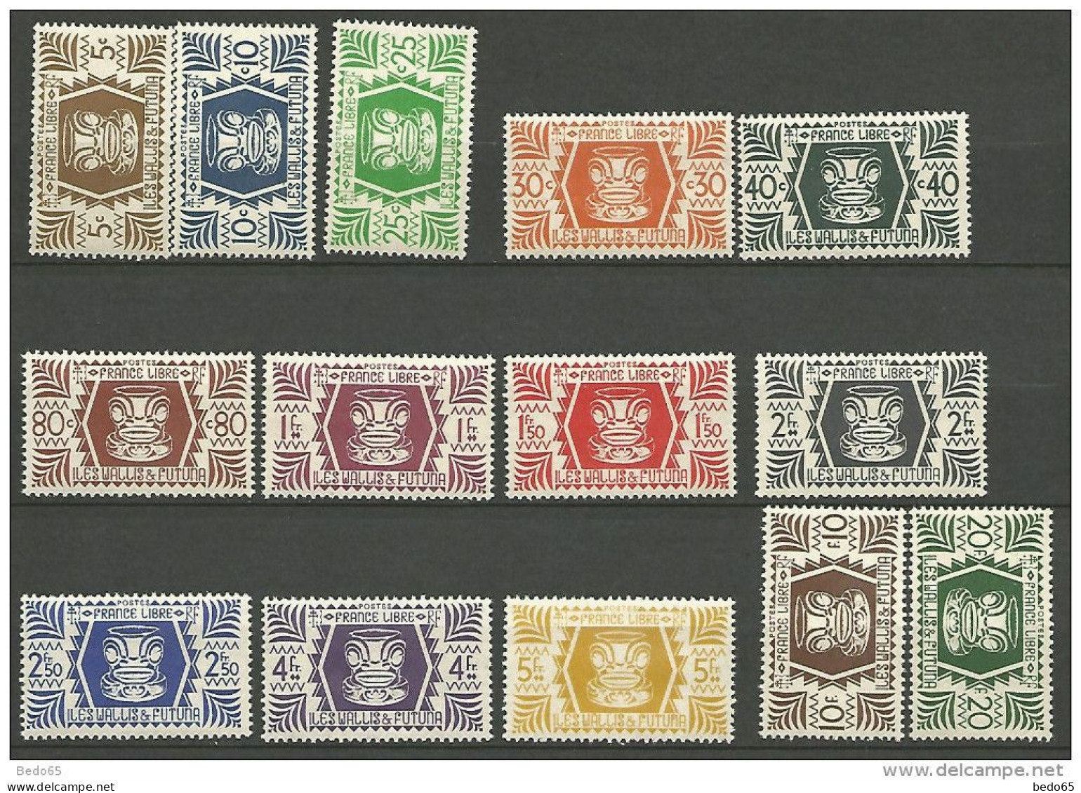 WALLIS ET F  N°  133/146 NEUF** TTB - Unused Stamps