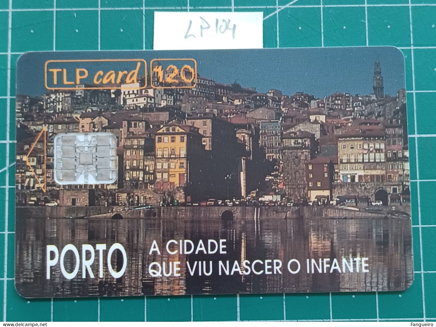 PORTUGAL USED PHONECARD LP104 PORTO - Portugal