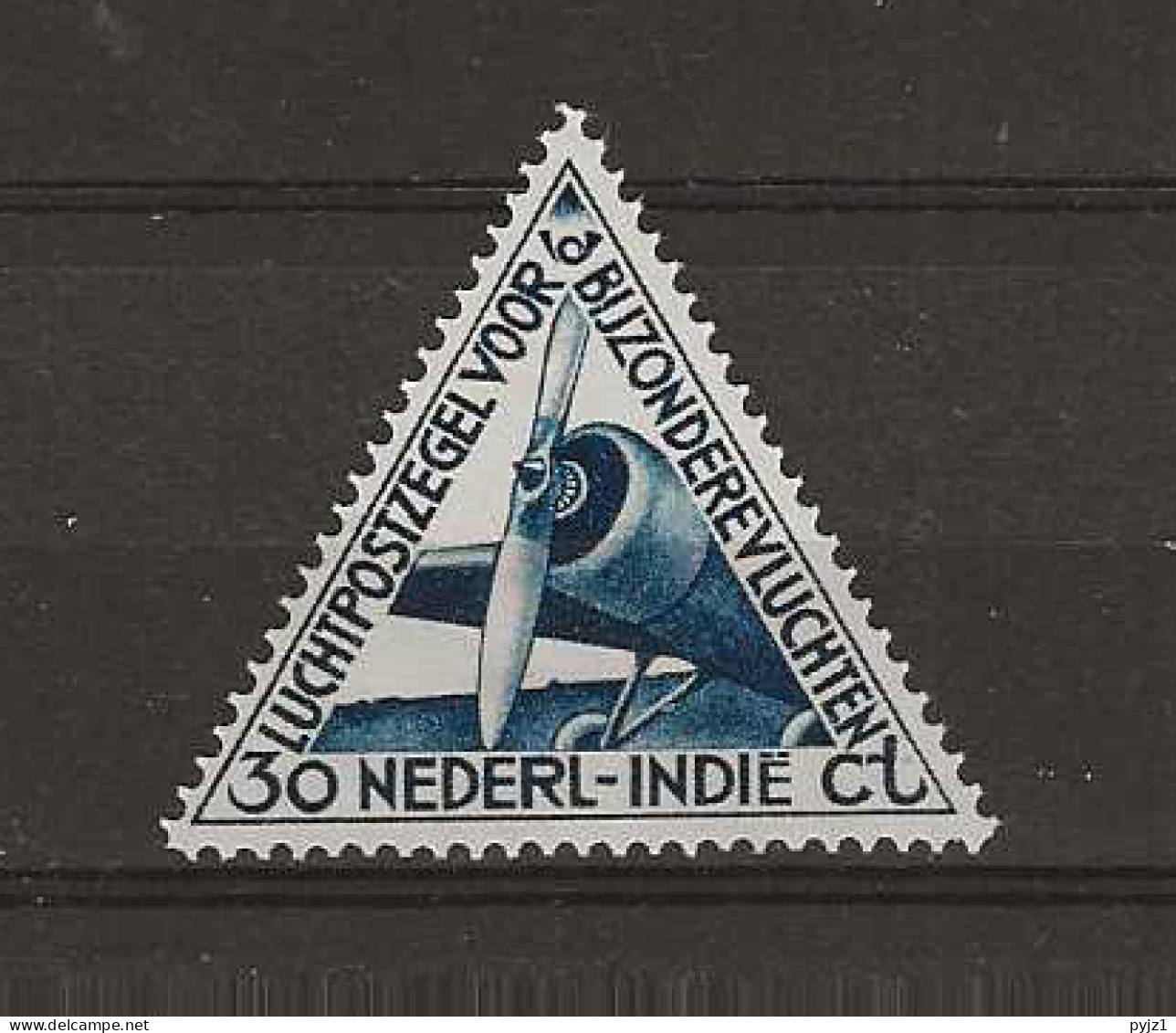 1933 MH Nederlands Indië Airmail NVPH LP 18 - Netherlands Indies