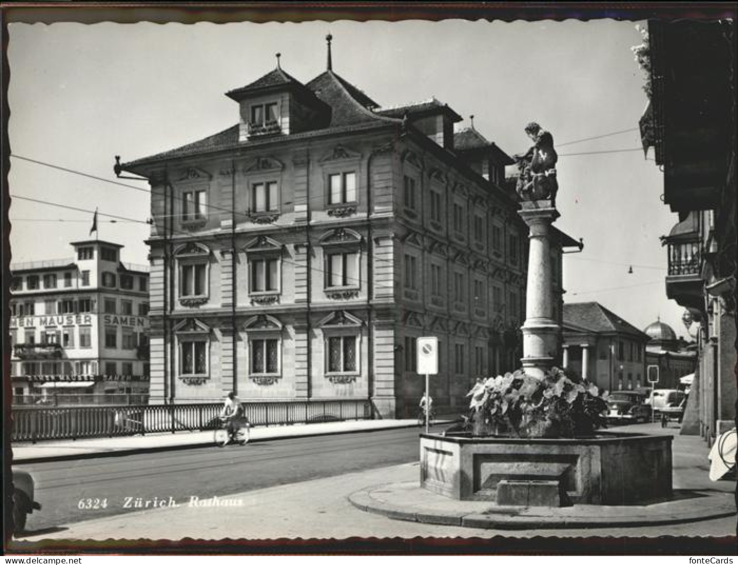 11294749 Zuerich Rathaus Brunnen Zuerich - Sonstige & Ohne Zuordnung
