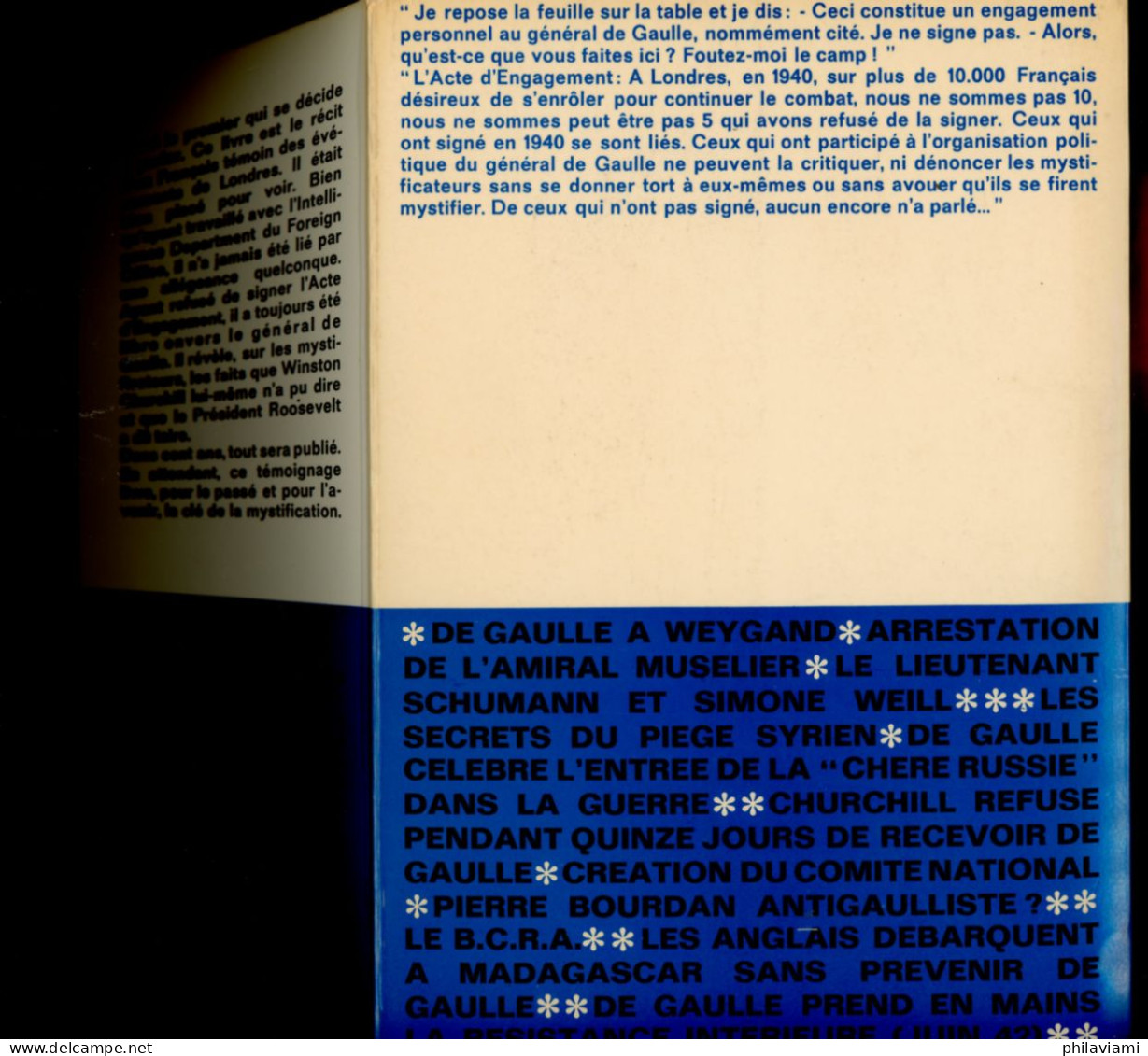 De Gaulle à Londres Vu Par Un Français Libre Mengin Robert Ed Table Ronde 1965 - Politique