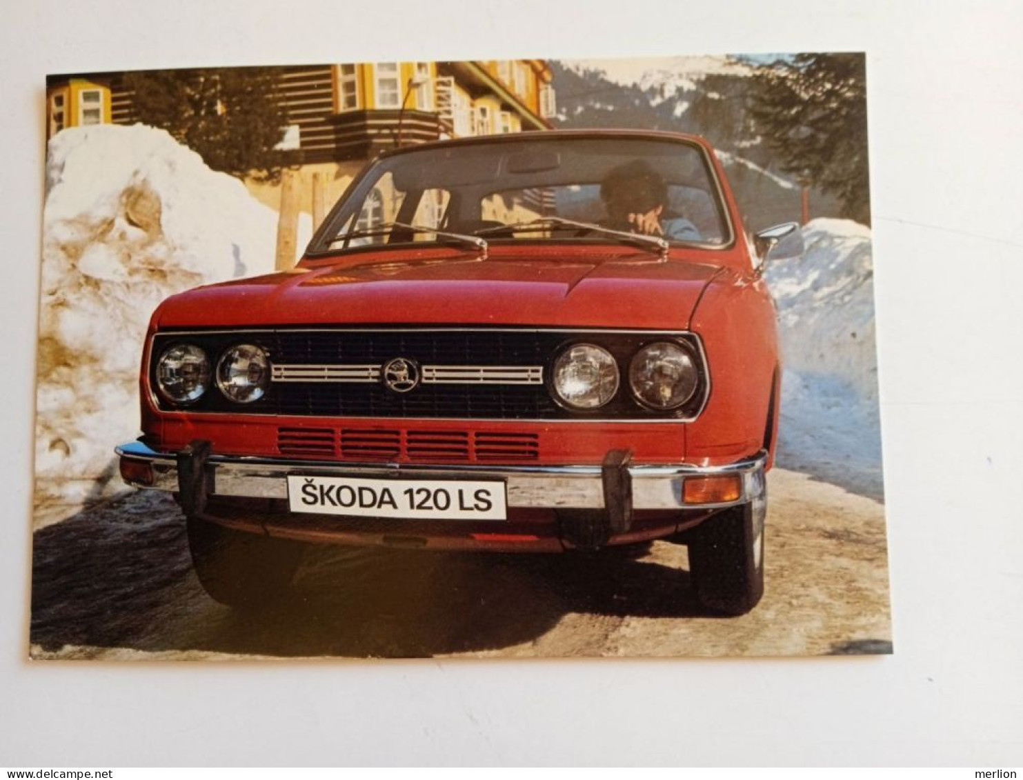 D202853  SKODA   120 LS   - Automobile  - Car - Voiture   CSSR -Czechia  Ca 1970-80  Motokov Praha  Czechoslovakia - Voitures De Tourisme