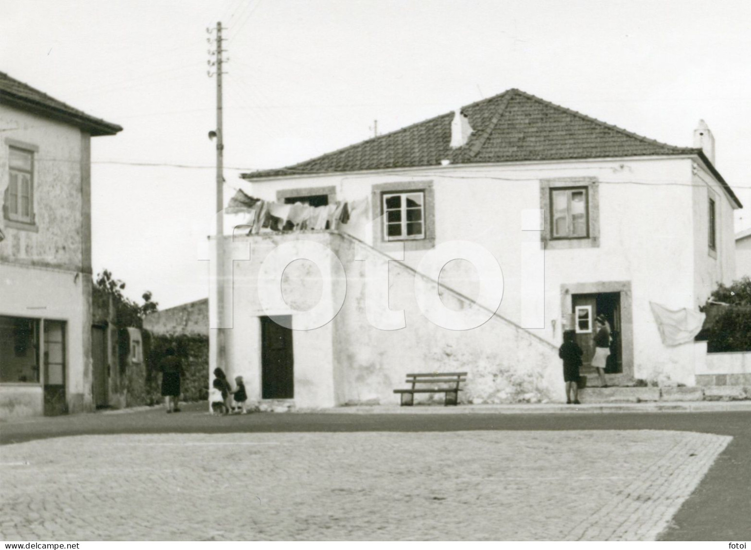 1961 ORIGINAL AMATEUR PHOTO FOTO COSTA CAPARICA ALMADA PORTUGAL AT398 - Lieux