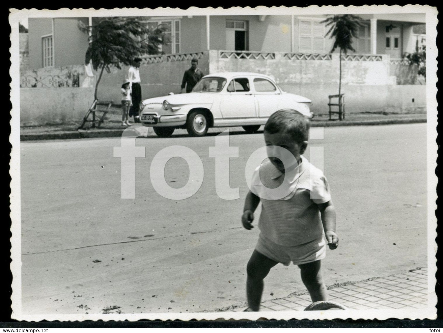 1966 ORIGINAL AMATEUR PHOTO FOTO VOITURE PANHARD PL17 VOITURE ANGOLA AFRIQUE AFRICA AT413 - Automobili