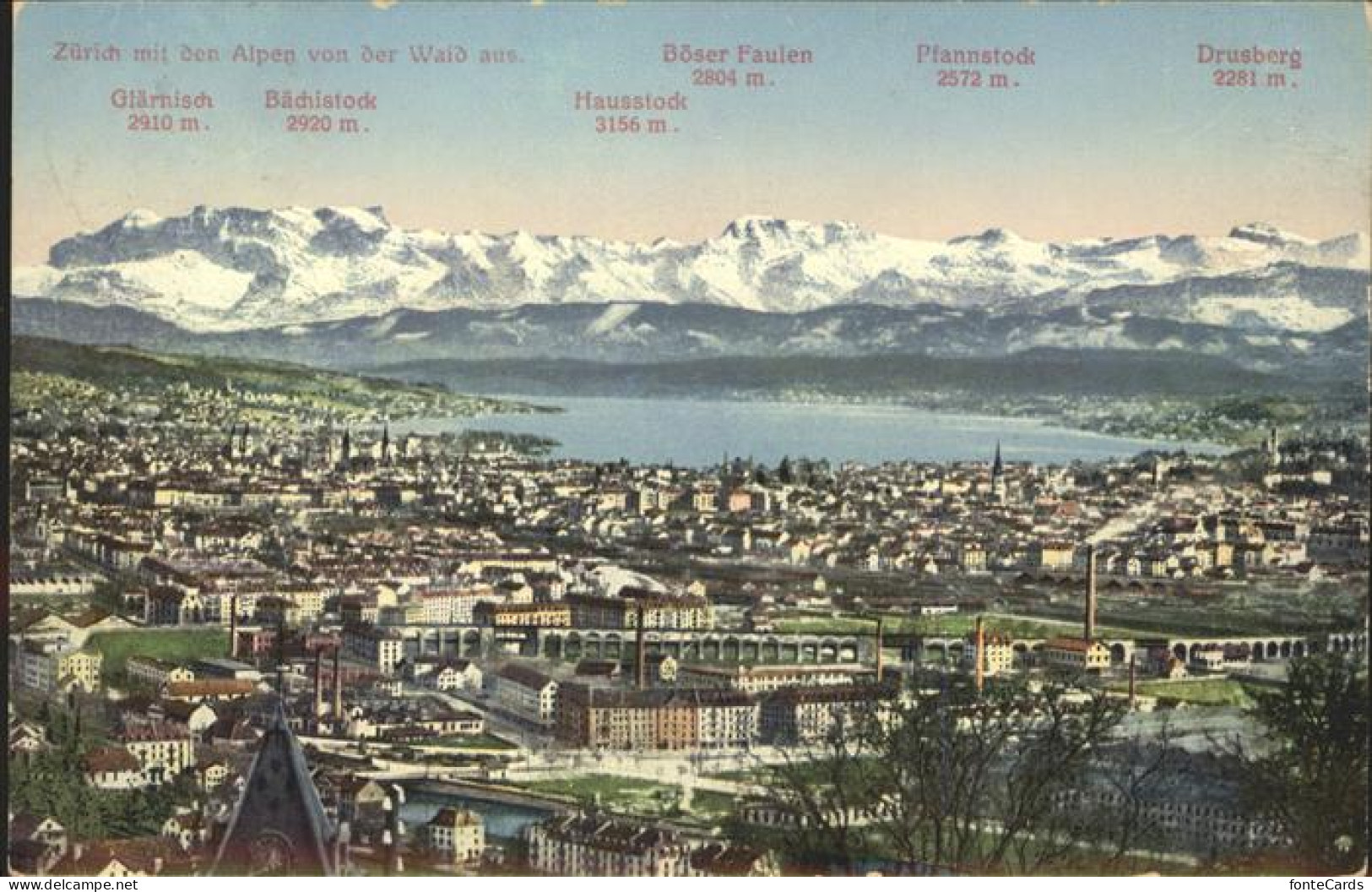 11294468 Zuerich Stadt See Alpen Zuerich - Other & Unclassified