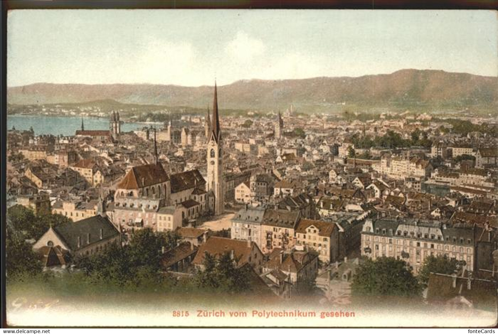 11294462 Zuerich Vom Polytechnikum Aus Gesehen Zuerich - Otros & Sin Clasificación