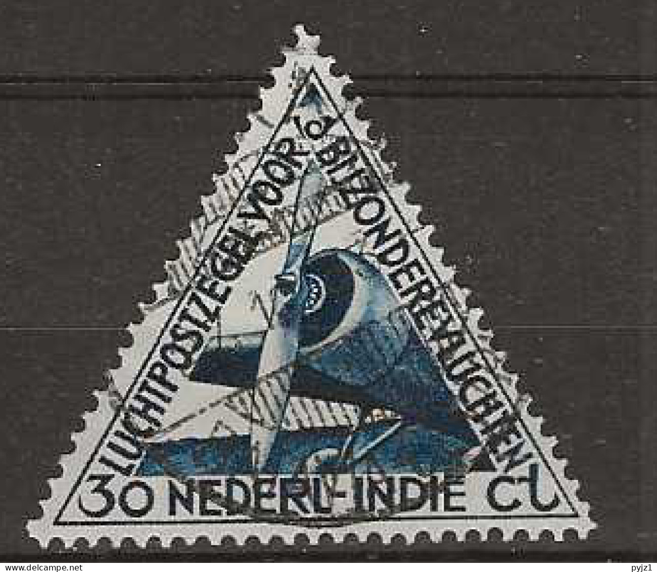 1933 USED Nederlands Indië Airmail NVPH LP 18 - Netherlands Indies