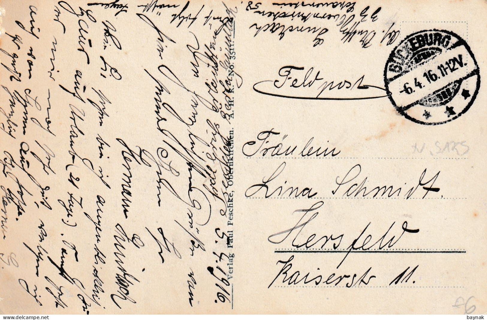 DE345   --   OBERNKIRCHEN  --  WESTSEITE  --    --  1916 - Other & Unclassified