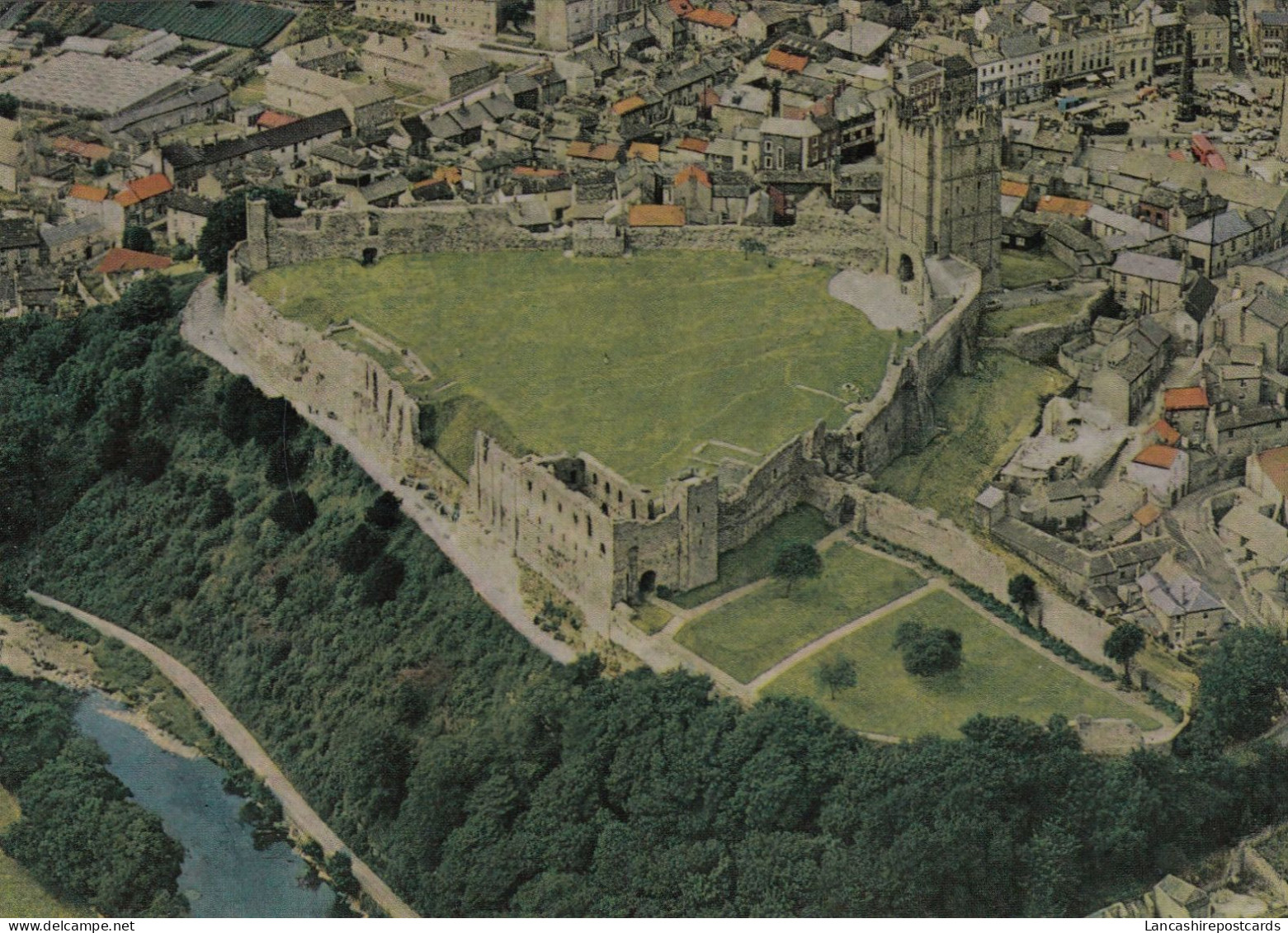 Postcard Richmond Castle North Yorkshire My Ref B26485 - Altri & Non Classificati