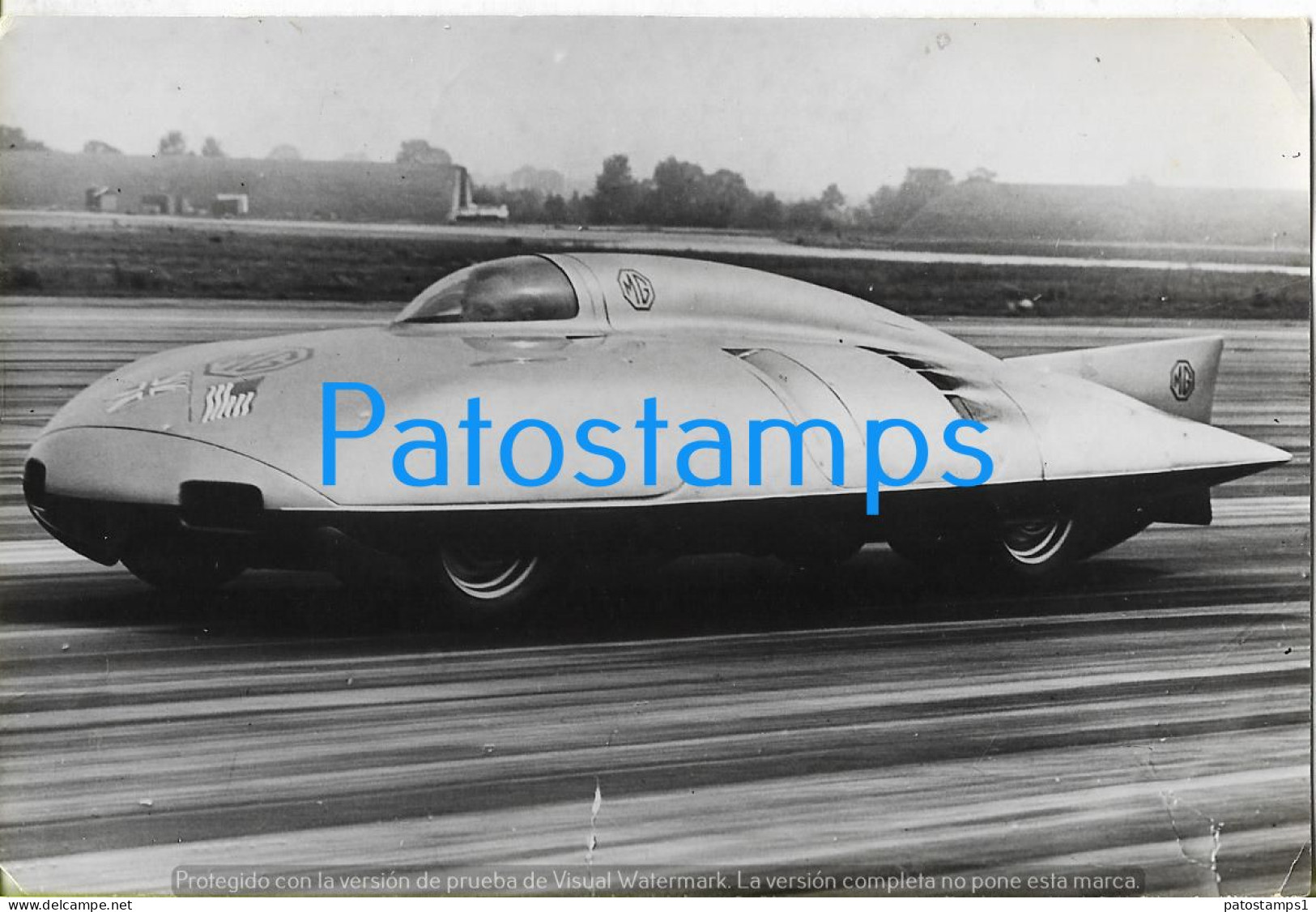 229196 AUTOMOBILE CAR RACE AUTO DE CARRERA CONDUCTOR TOM HAIG 15 X 10 CM PHOTO NO POSTCARD - Other & Unclassified