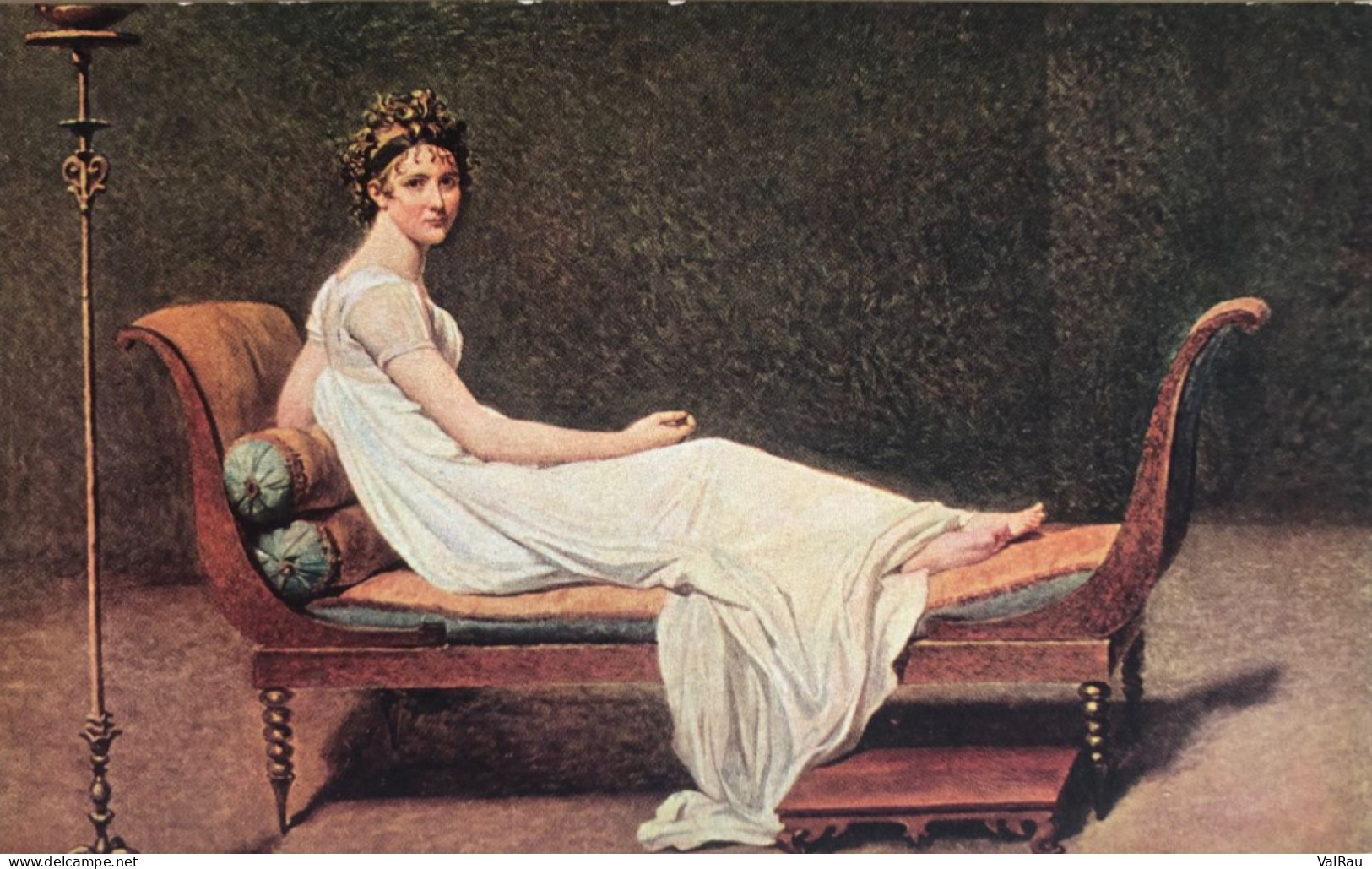 Portrait De Mme Récamier - Jacques-Louis David - Paintings