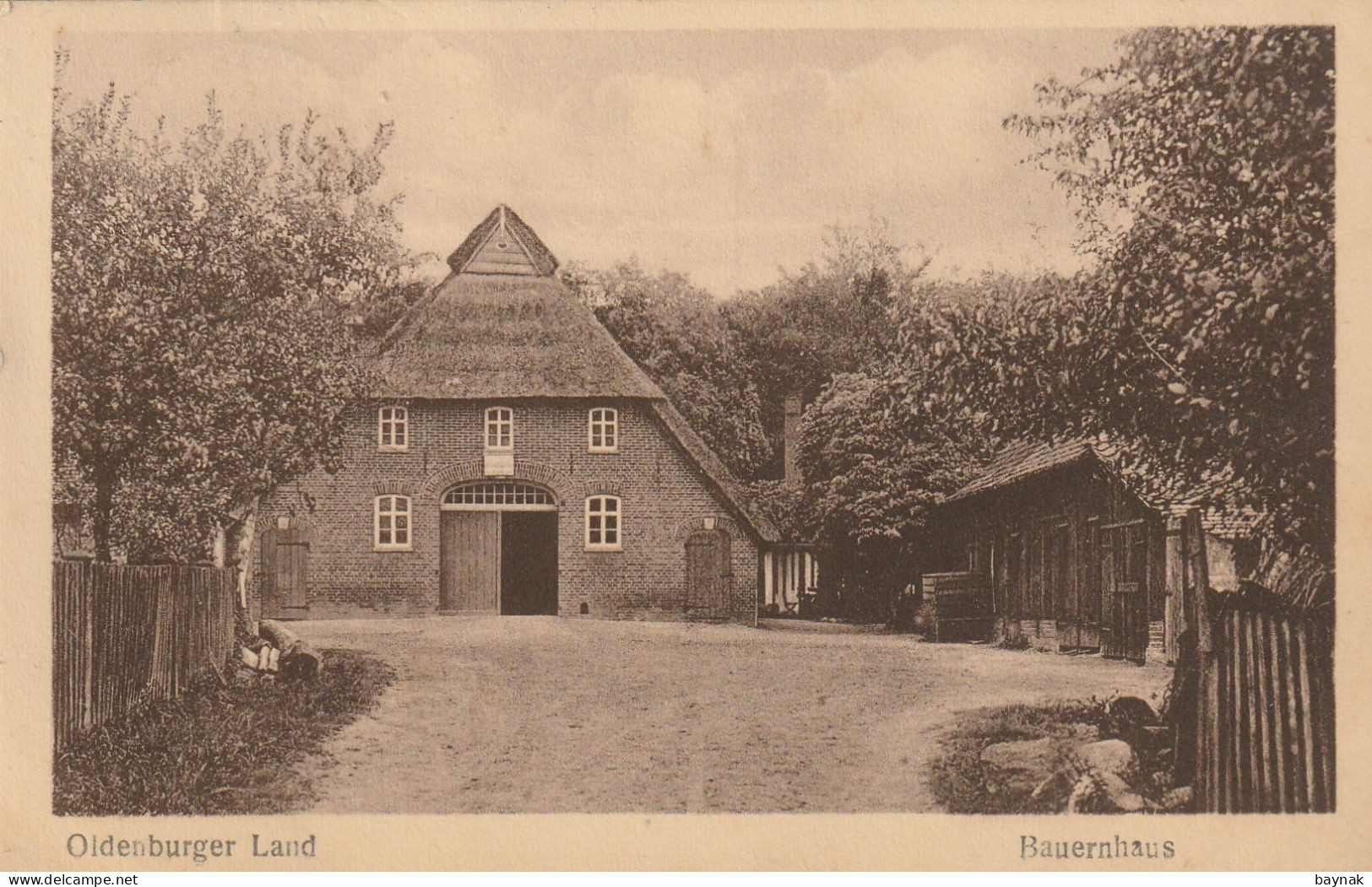 DE347   --   OLDENBURGER LAND  --  BAUERNHAUS   --  1918 - Oldenburg