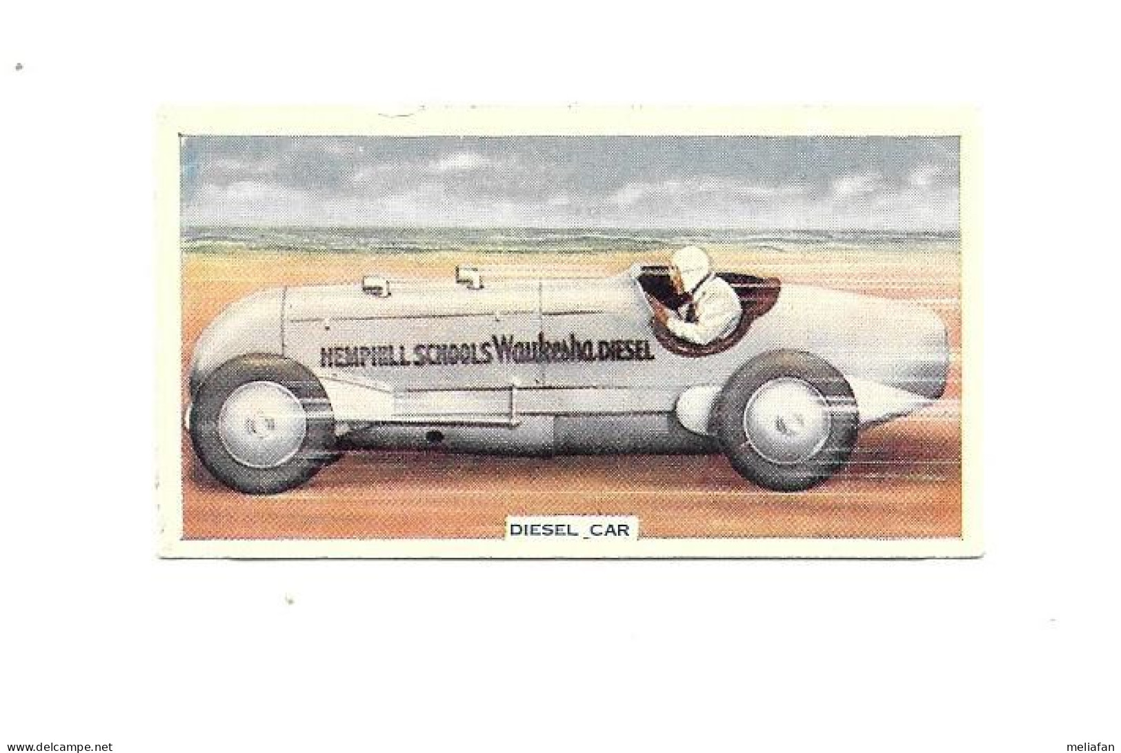 DQ39 - CARTE CIGARETTE GODFREY PHILLIPS - DAVE EVANS DIESEL CAR - Autosport - F1