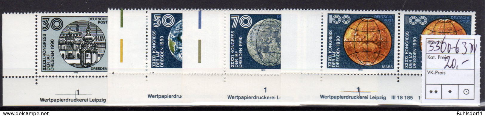 DDR, IAF-Kongress Mit DV, Postfrisch - Autres & Non Classés