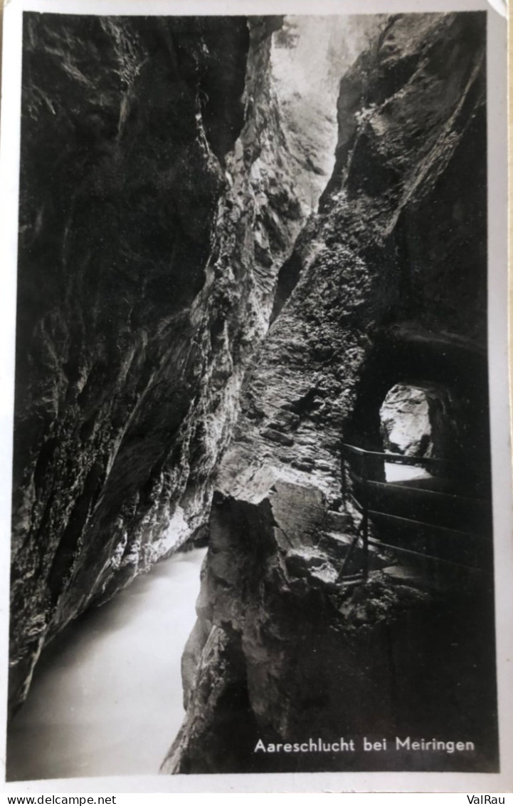 Aareschlucht Bei Meiringen - Gorges De L'Aar Près De Meiringen - CPA Photo - Meiringen