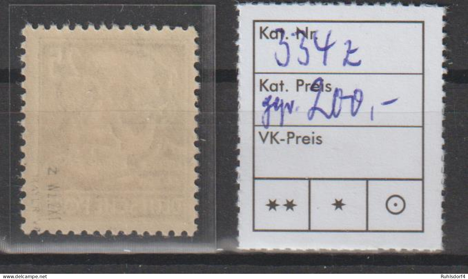 DDR Köpfe II Spezial: 25 Pfg. Auf Z-Papier, **, BPP-geprüft - Errors & Oddities